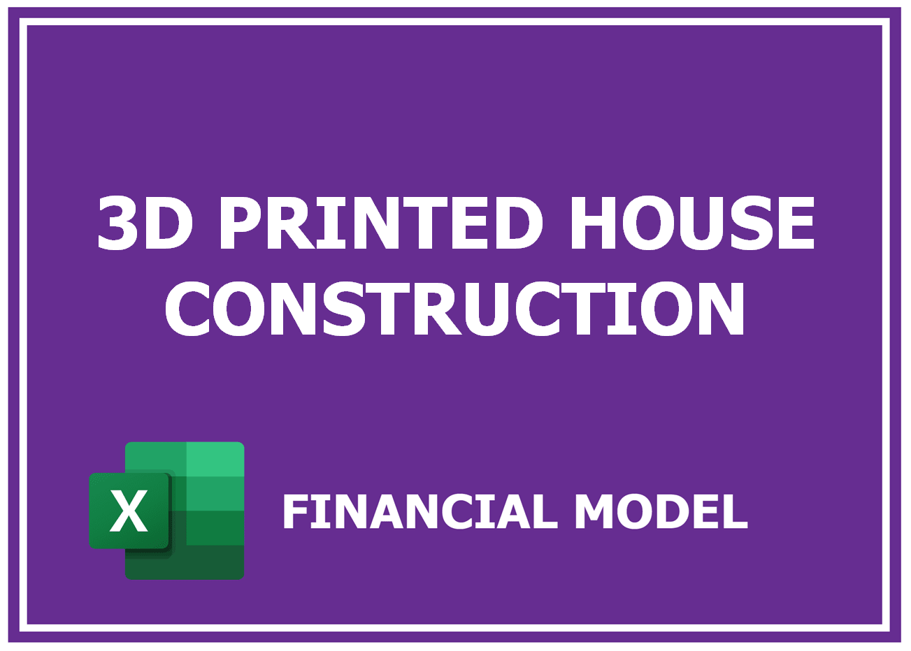 Excel financial model