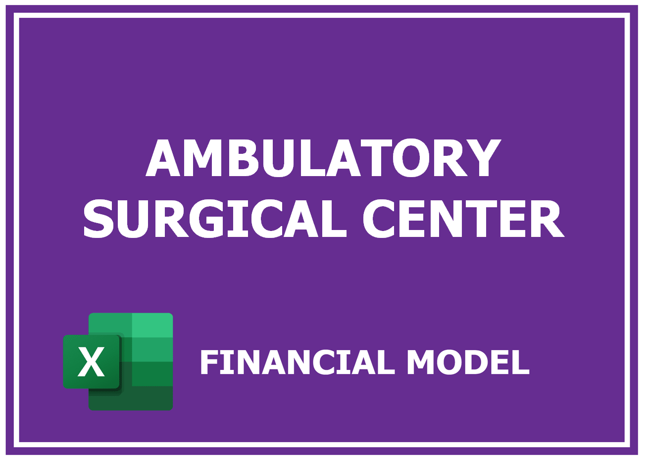 Excel financial model