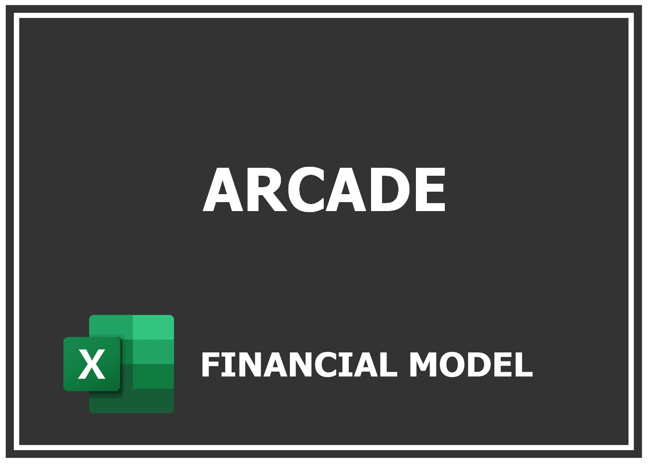 Excel financial model