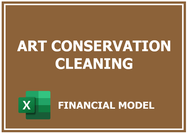 Art Conservation Cleaning Financial Model