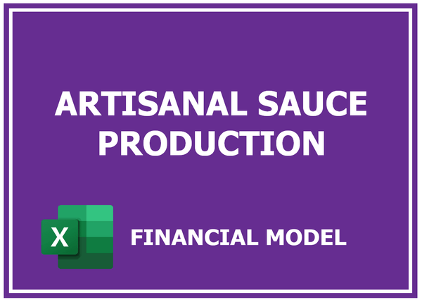 Artisanal Sauce Production Financial Model