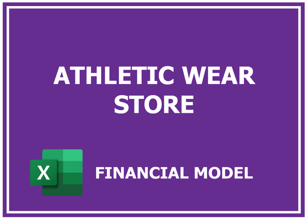 Athletic Wear Store Financial Model