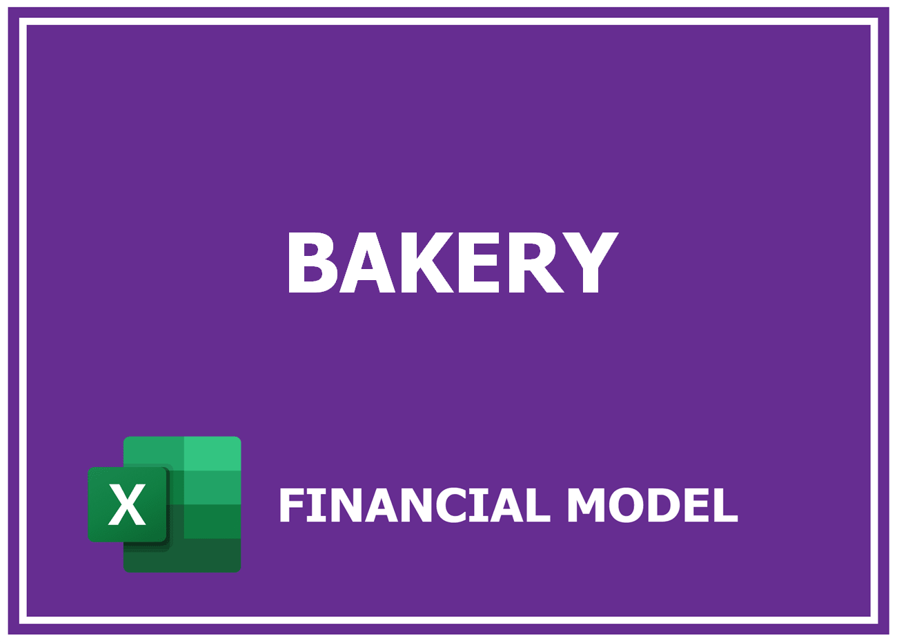 Excel financial model