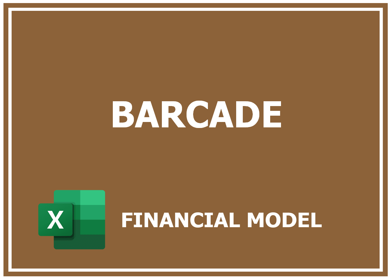 Excel financial model