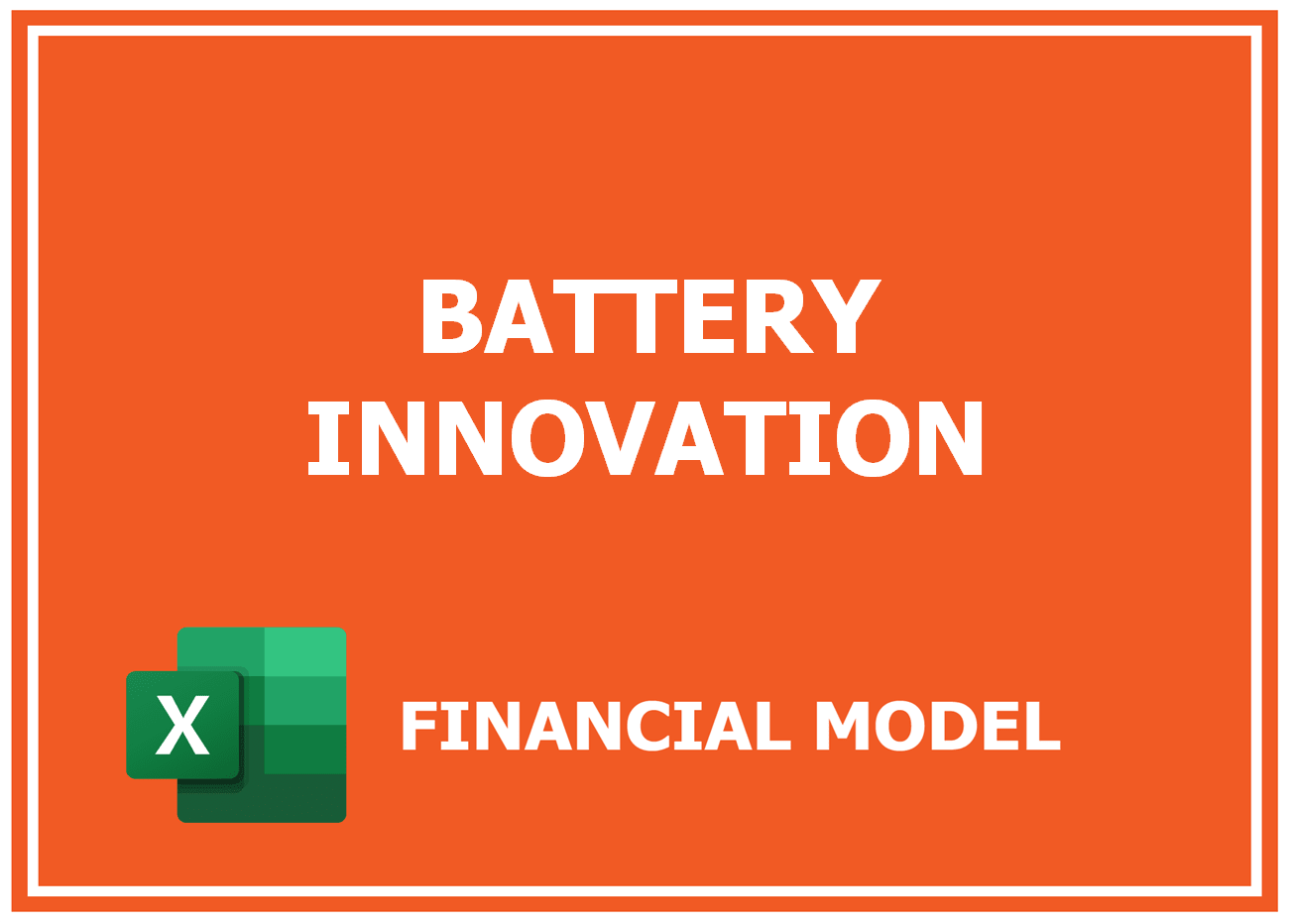 Excel financial model