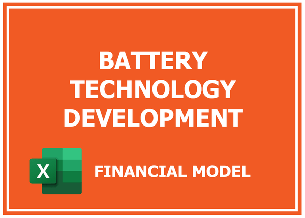 Battery Technology Development Financial Model