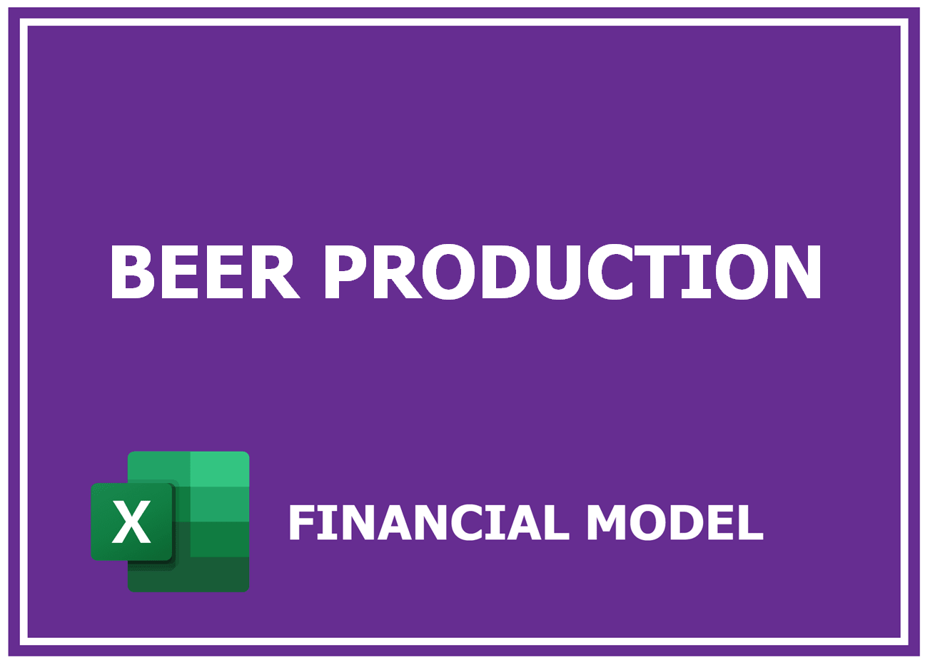 Excel financial model