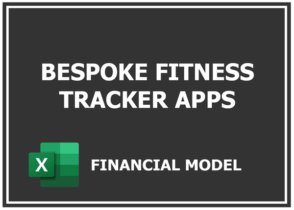 Bespoke Fitness Tracker Apps Financial Model