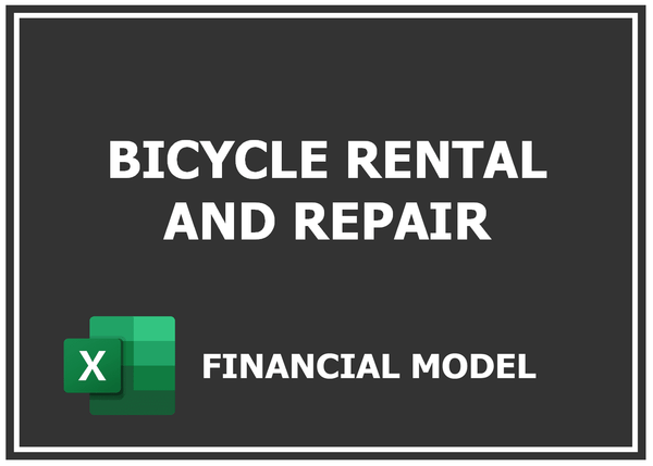 Bicycle Rental And Repair Financial Model