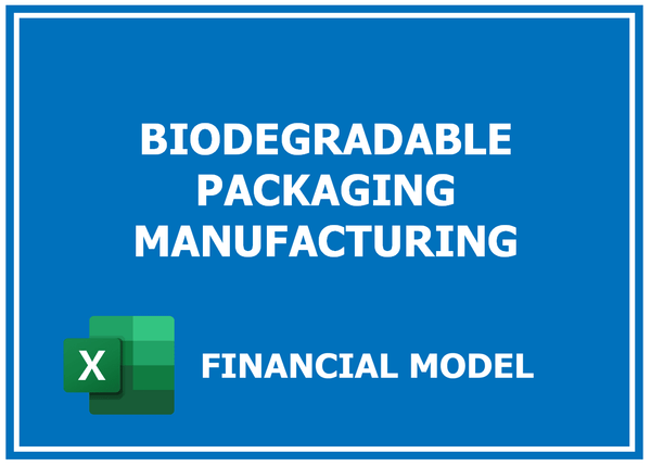 Biodegradable Packaging Manufacturing Financial Model