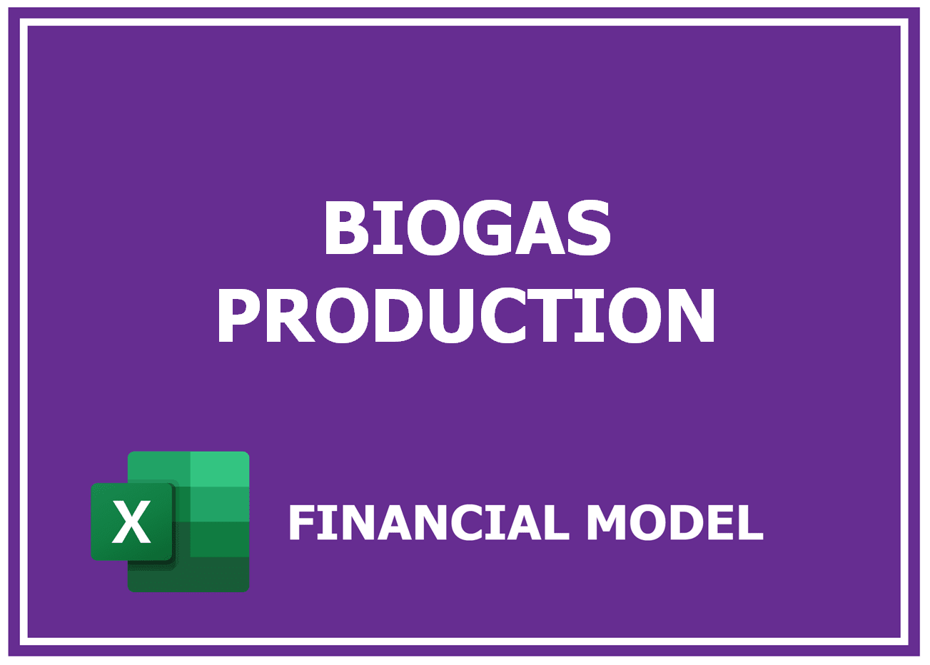 Excel financial model