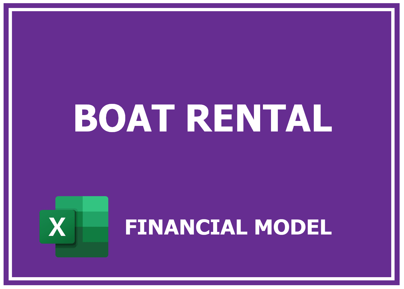 Excel financial model