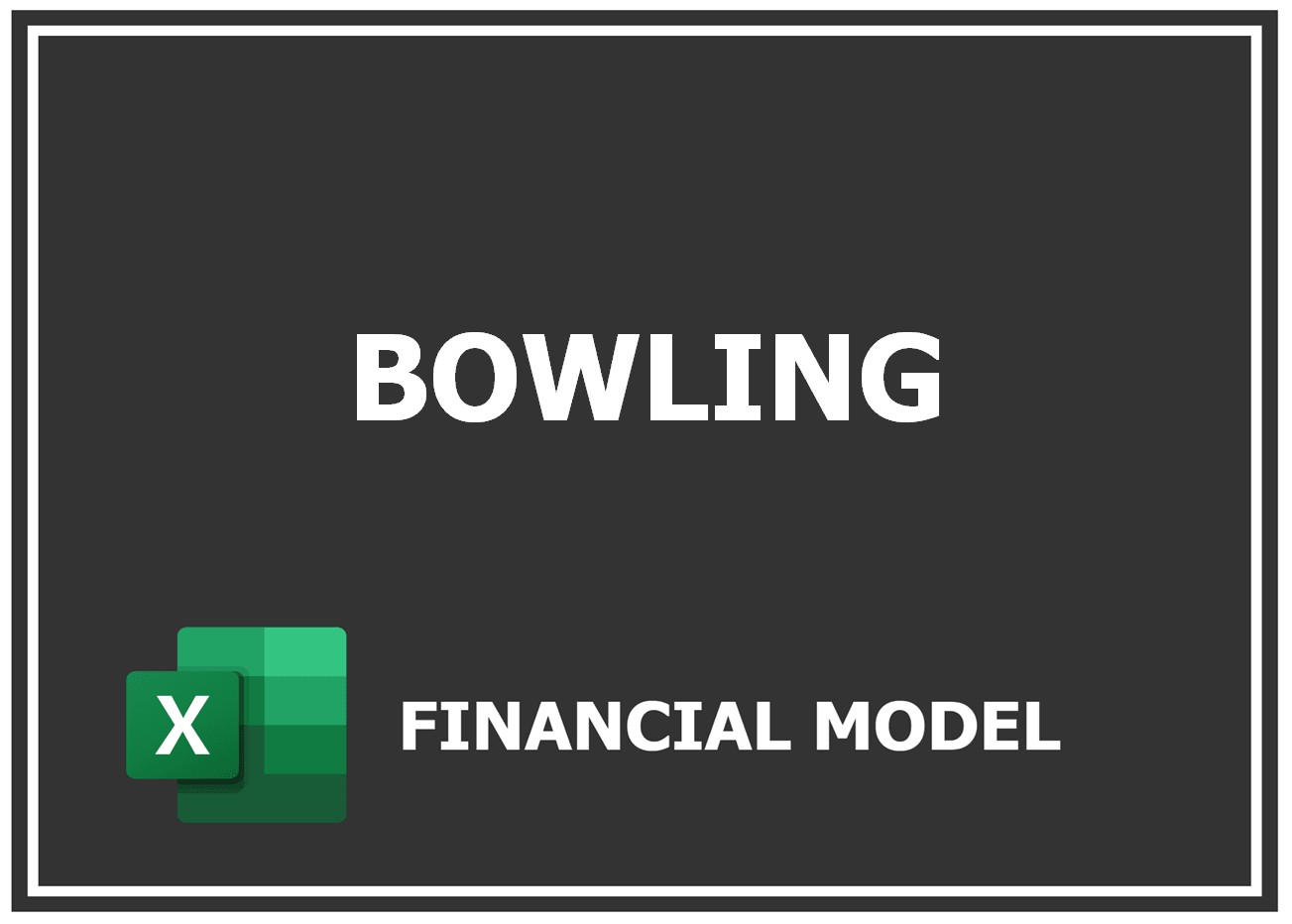 Excel financial model