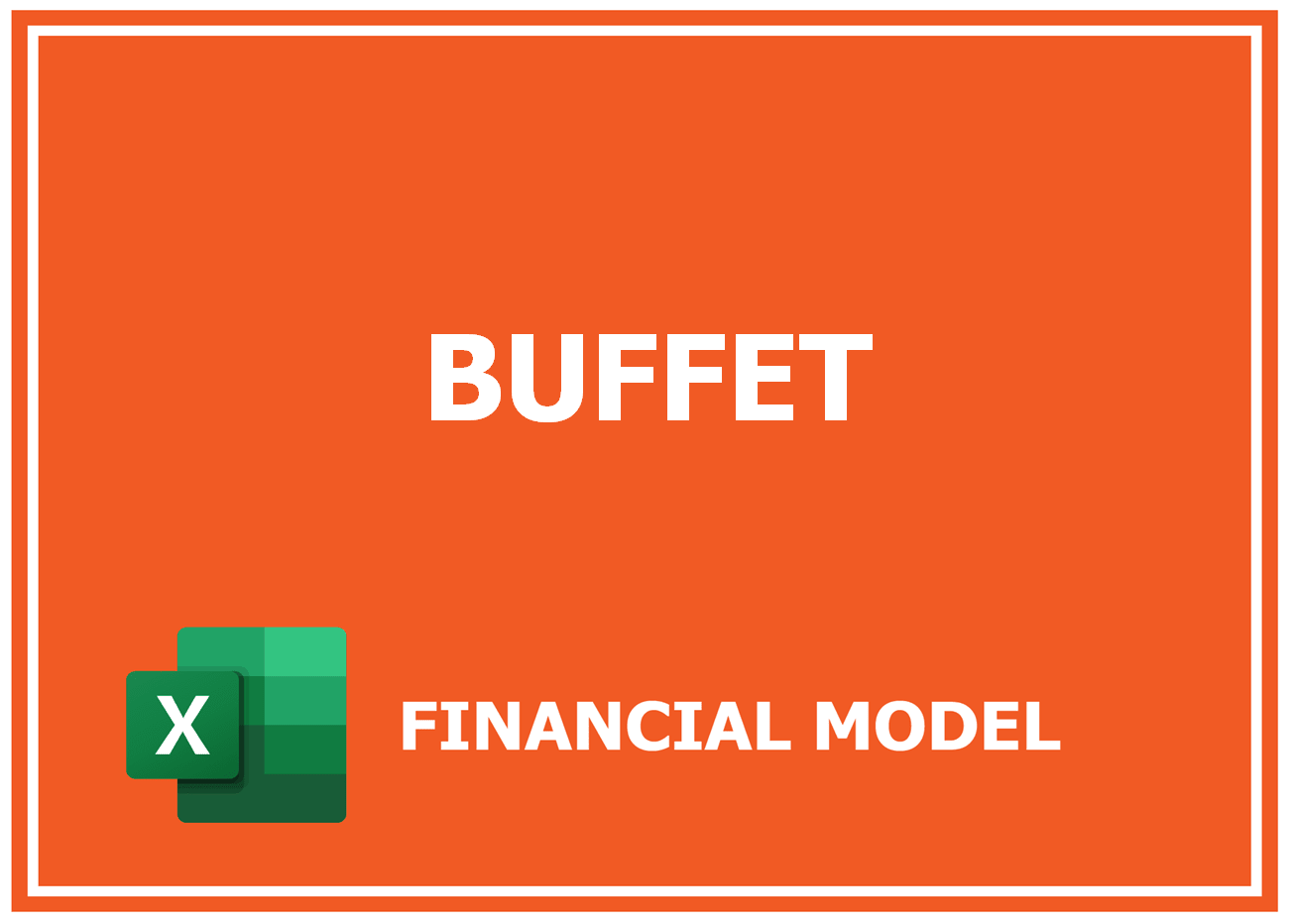 Excel financial model