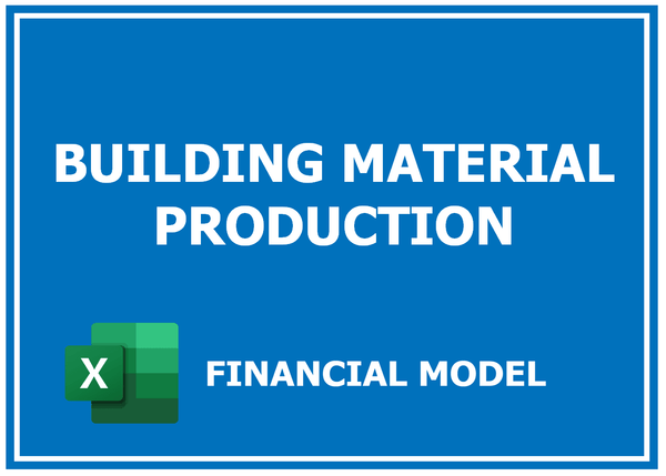 Building Material Production Financial Model