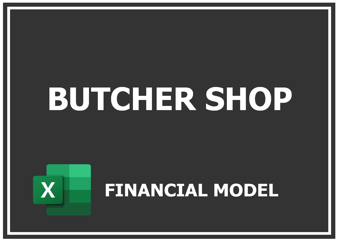 Excel financial model