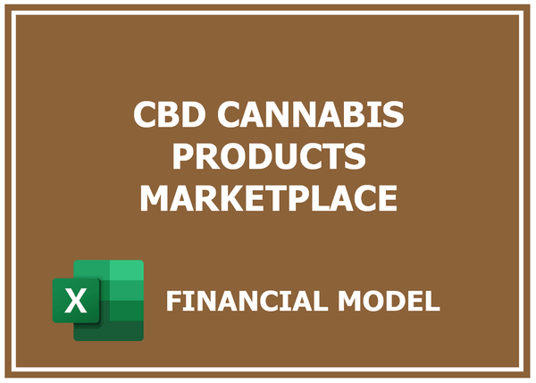 Cbd Cannabis Products Marketplace Financial Model