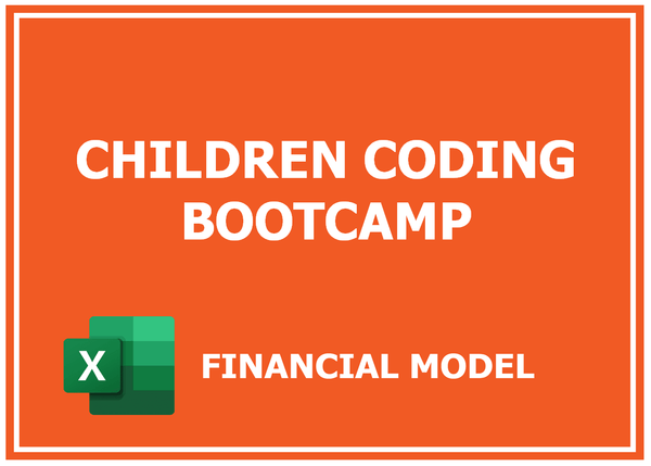 Children Coding Bootcamp Financial Model