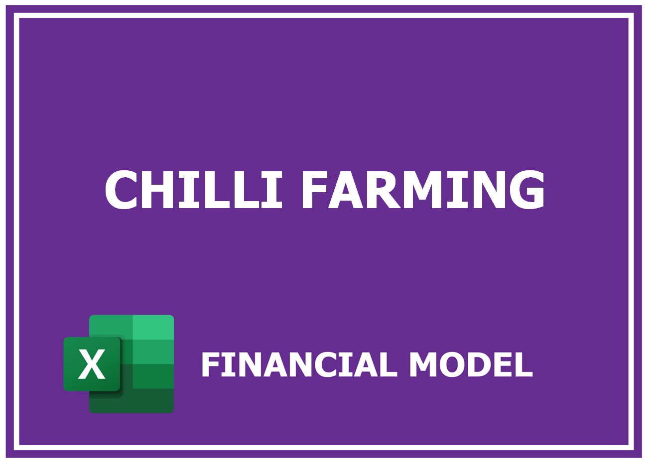 Excel financial model