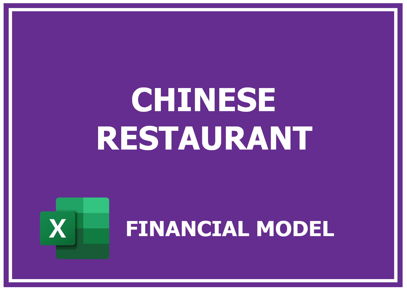 Excel financial model