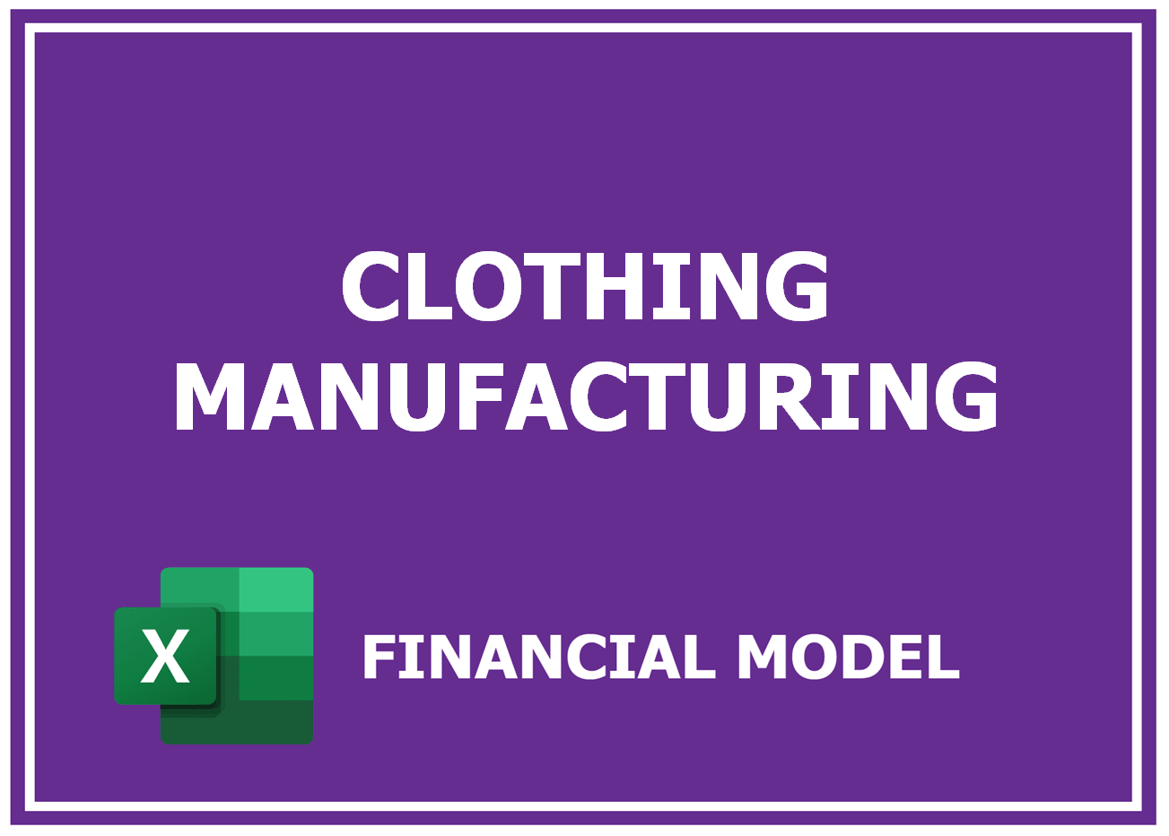 Excel financial model