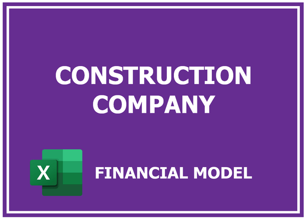 Construction Company Financial Model