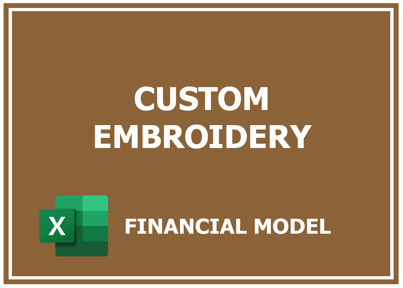 Excel financial model