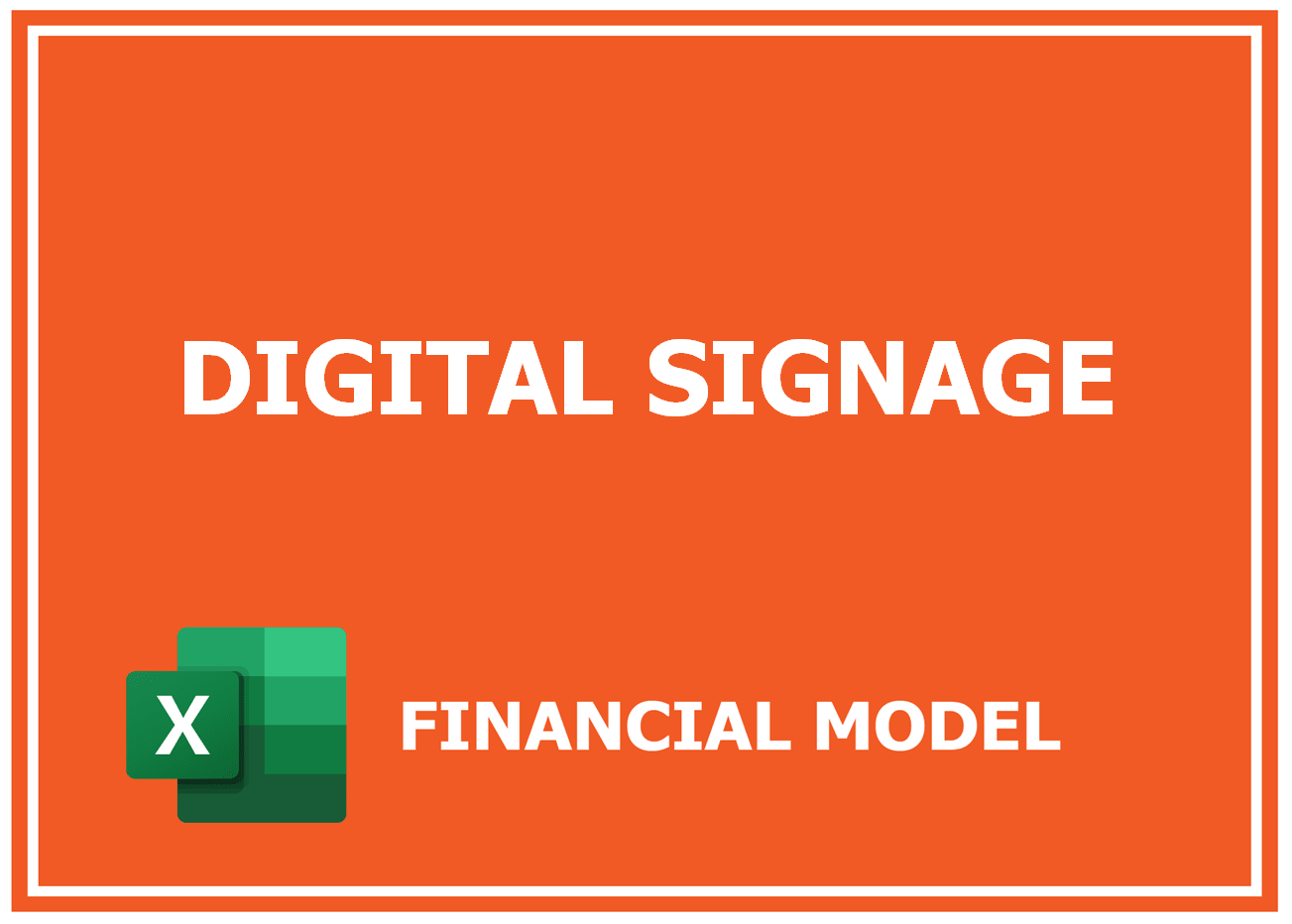 Excel financial model