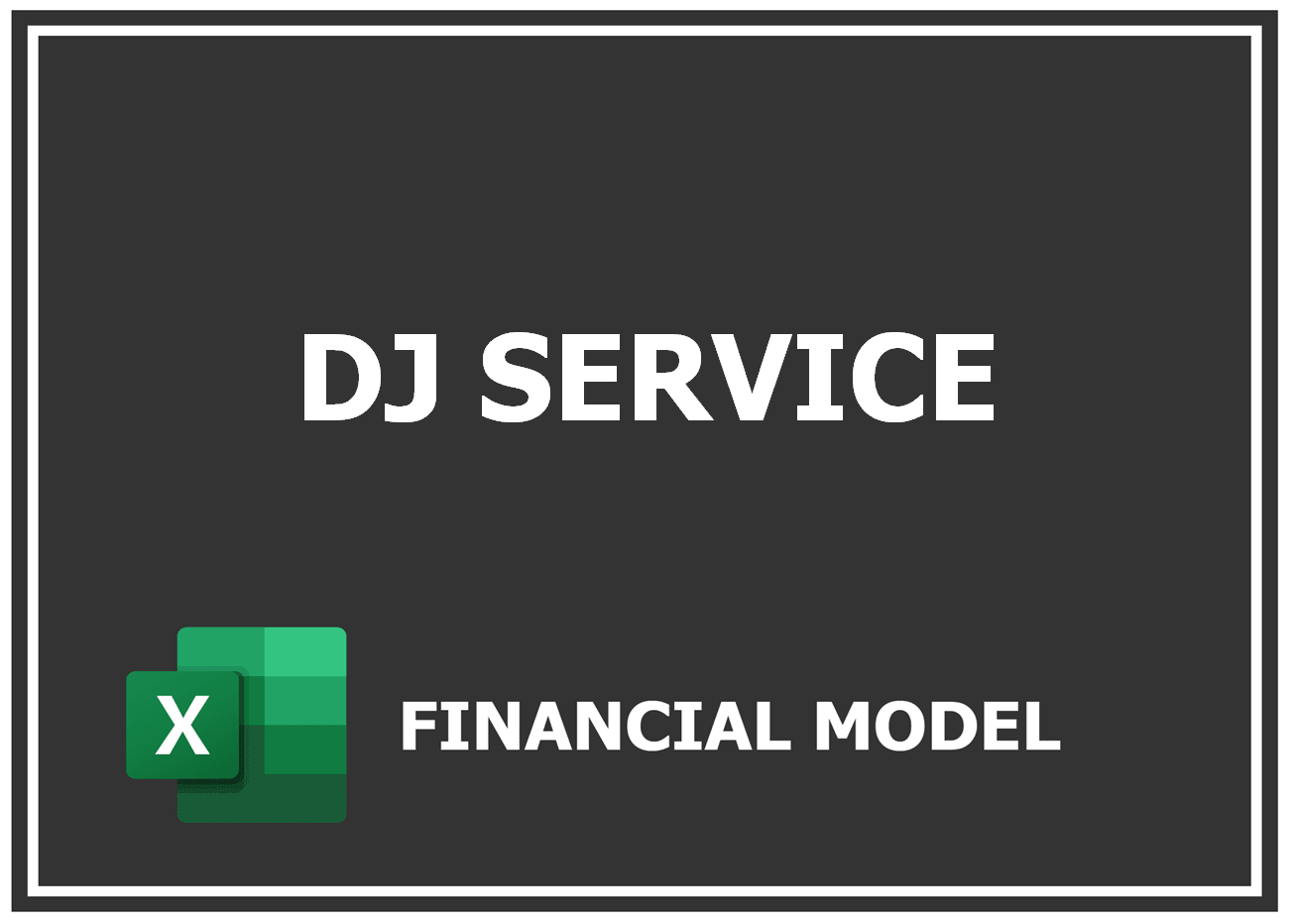 Excel financial model