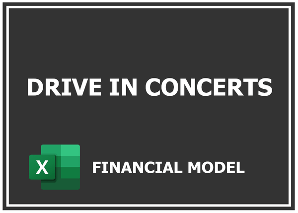 Drive In Concerts Financial Model