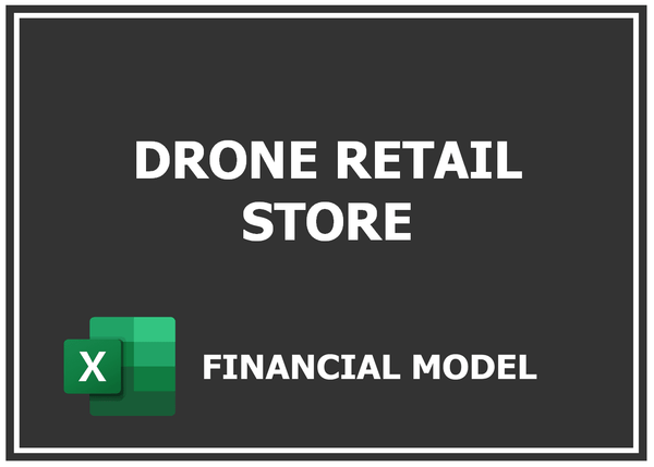 Drone Retail Store Financial Model