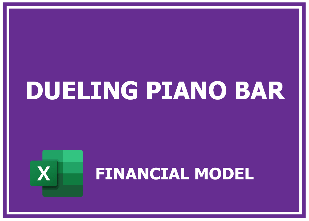 Excel financial model