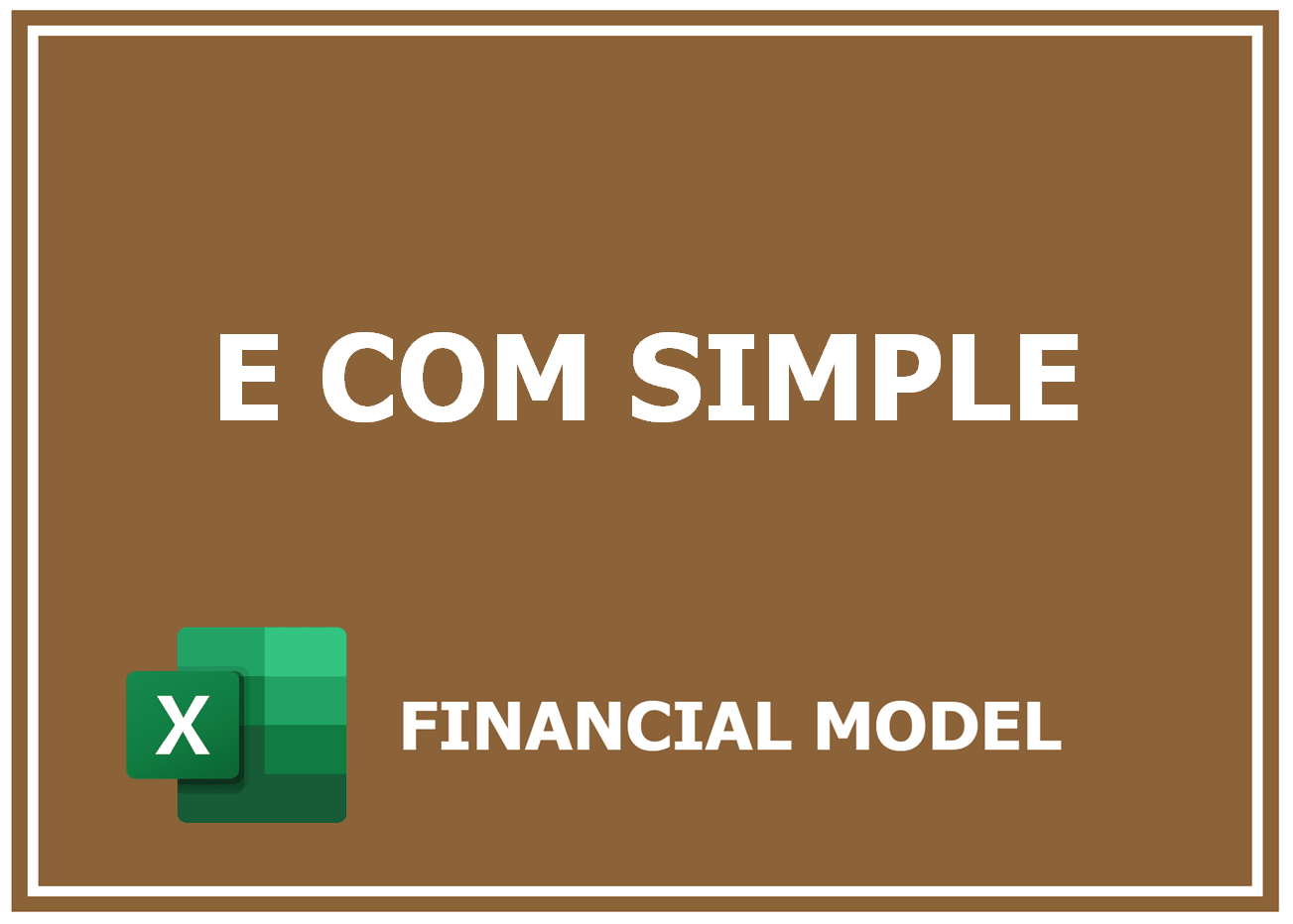 Excel financial model