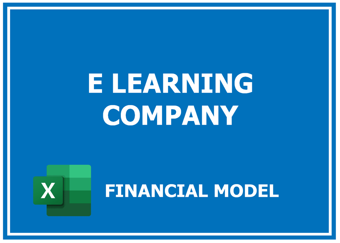 E Learning Company Financial Model