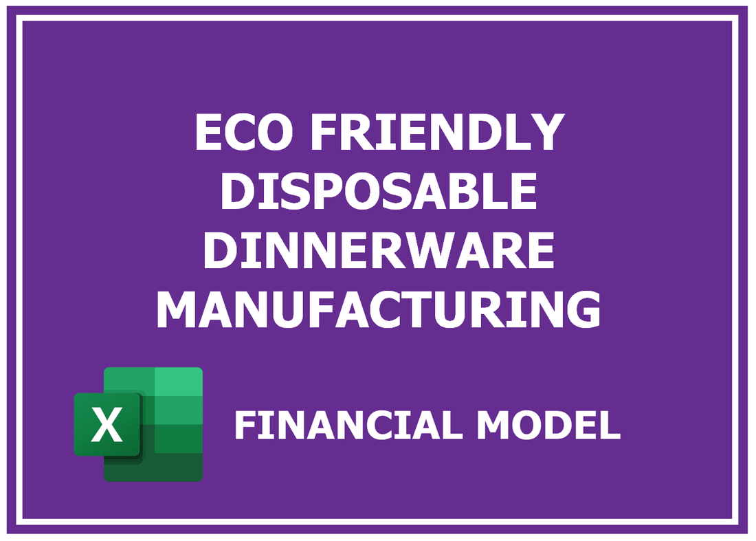 Eco Friendly Disposable Dinnerware Manufacturing Financial Model