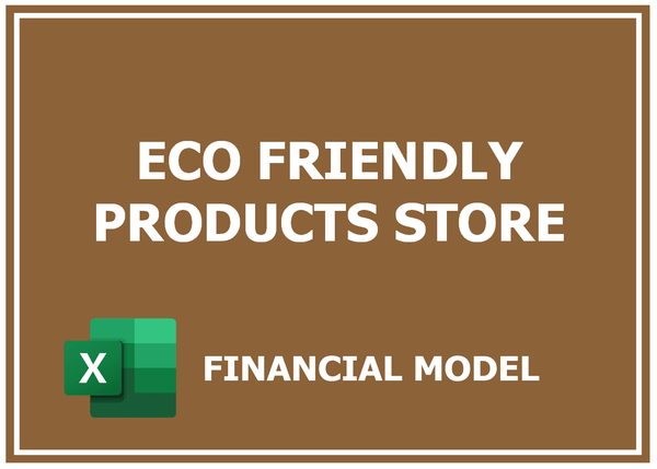 Eco Friendly Products Store Financial Model