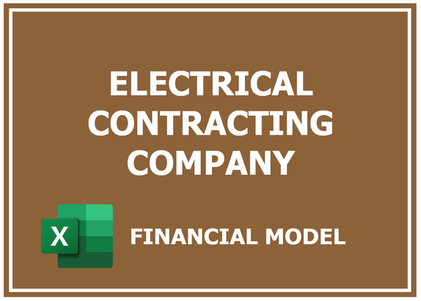 Electrical Contracting Company Financial Model