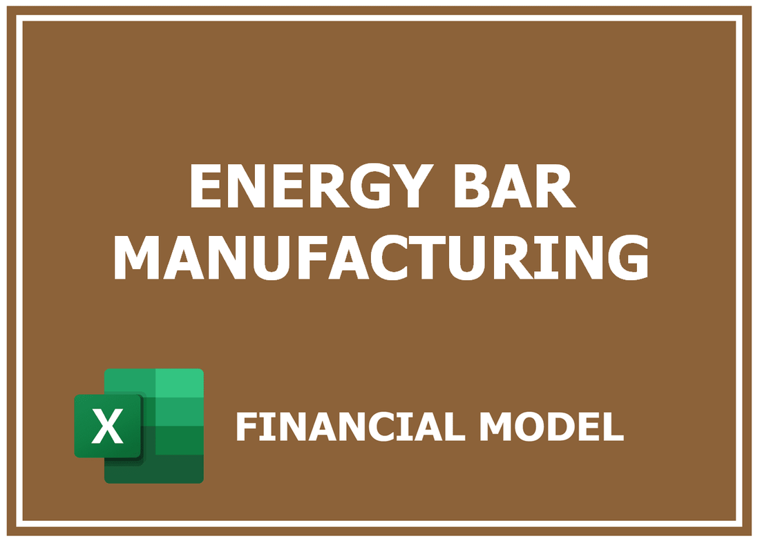 Energy Bar Manufacturing Financial Model