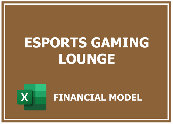 Esports Gaming Lounge Financial Model