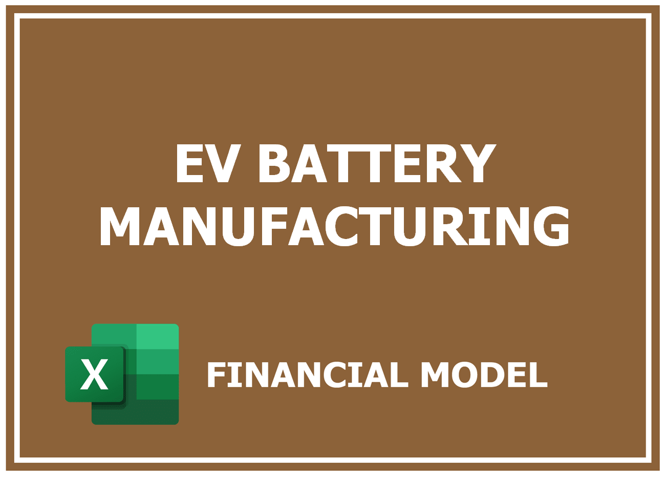 Excel financial model