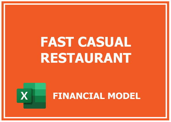 Fast Casual Restaurant Financial Model