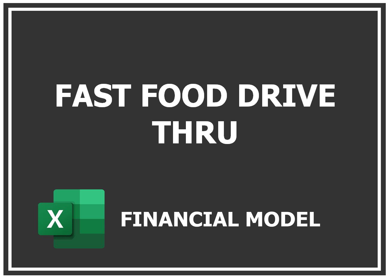 Excel financial model