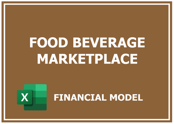 Food Beverage Marketplace Financial Model