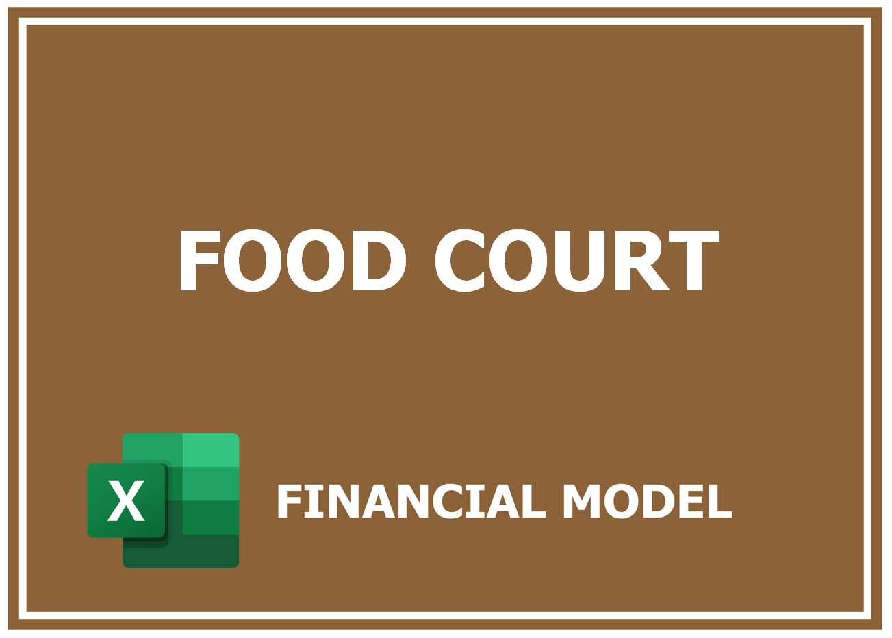 Excel financial model