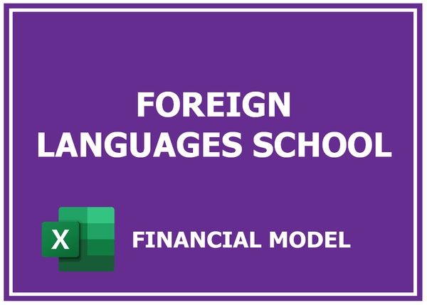 Foreign Languages School Financial Model