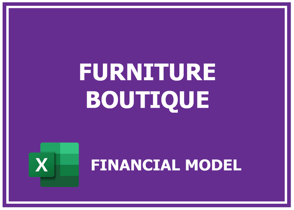 Furniture Boutique Financial Model