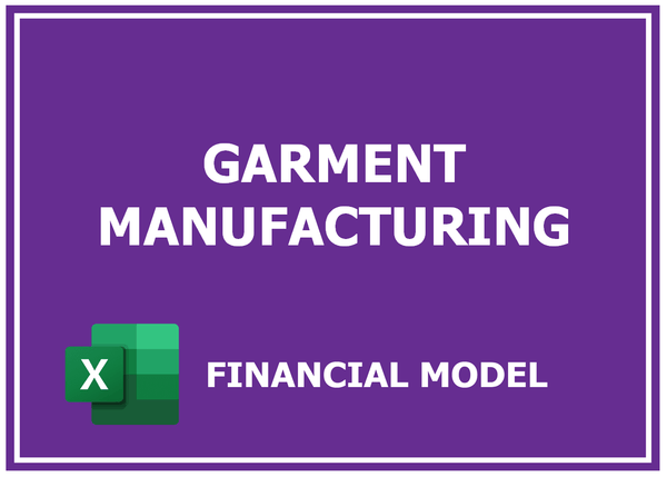 Garment Manufacturing Financial Model