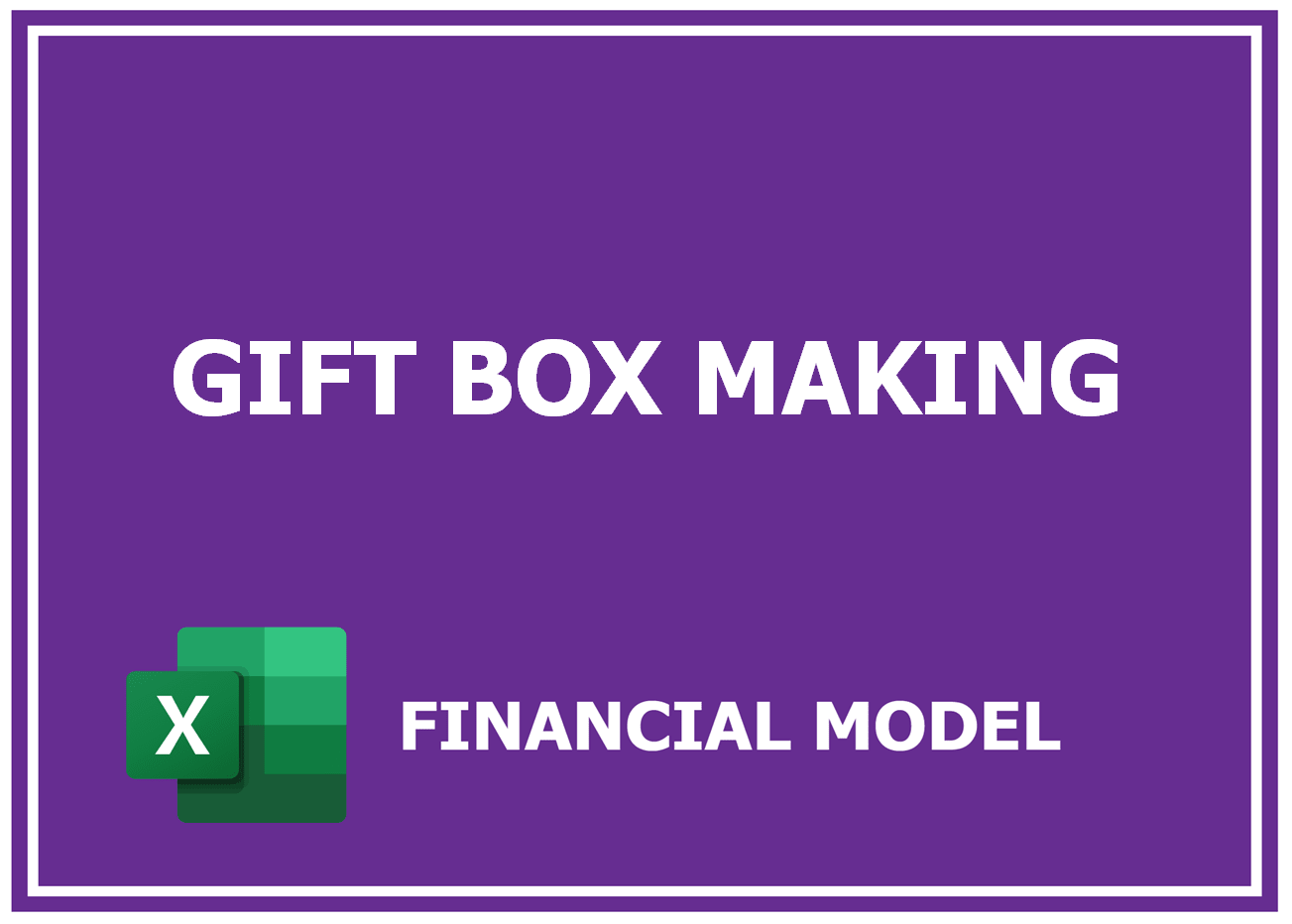 Excel financial model