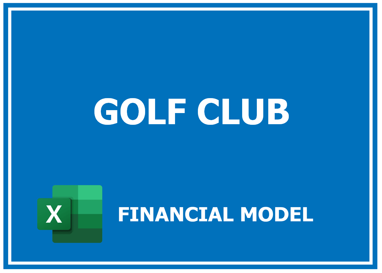 Excel financial model