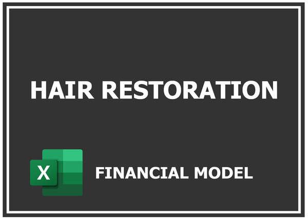 Hair Restoration Financial Model